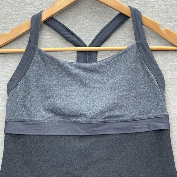 Lululemon Black Grey Womens Halter Top - Picture 2 of 7
